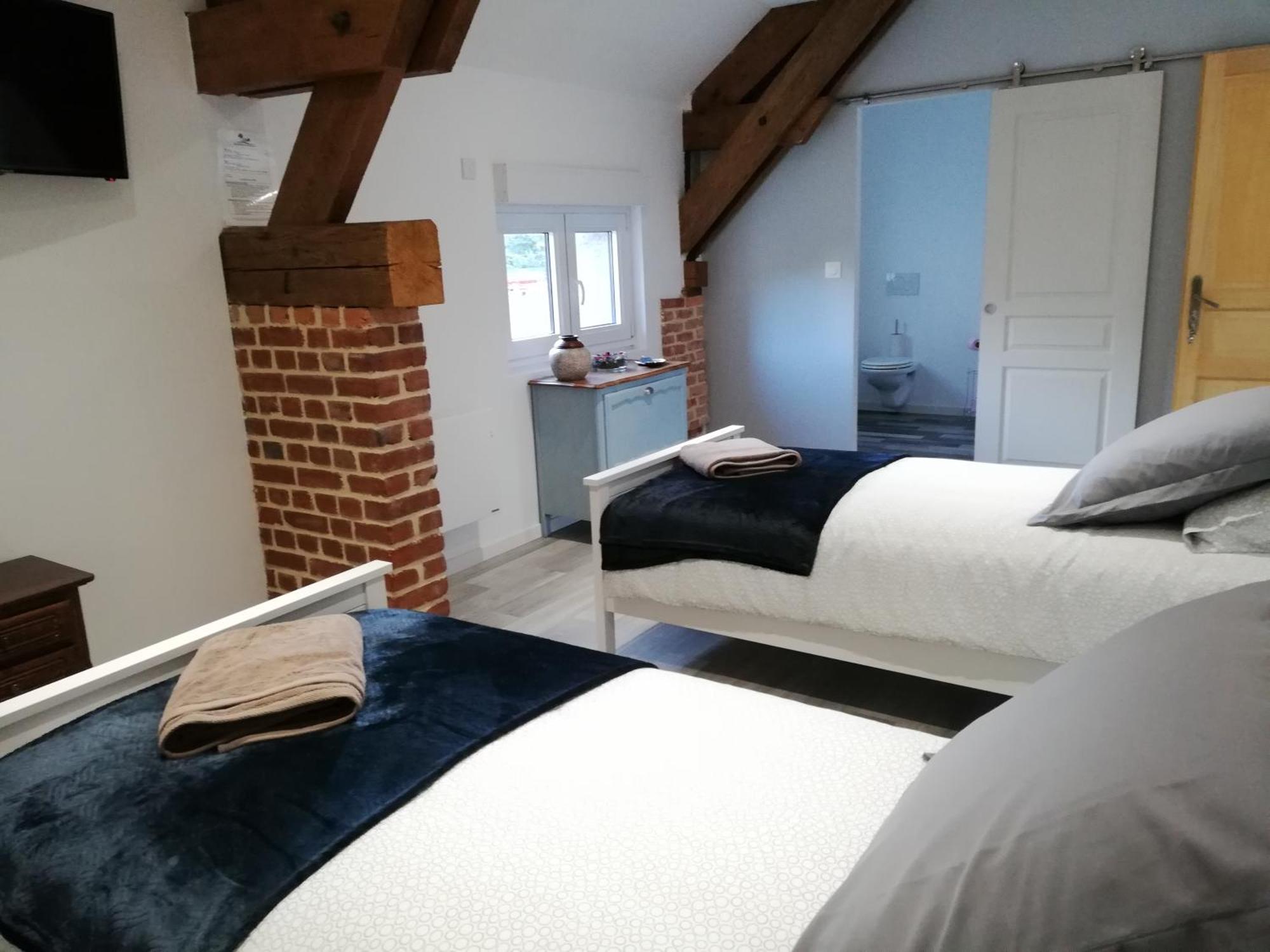 Bed and Breakfast La Grange Du Bosquet Honnecourt-sur-Escaut Номер фото